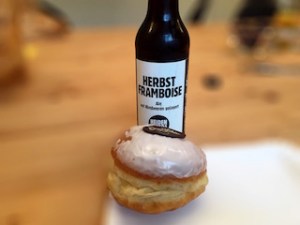 Herbst Framboise, Pfannkuchen mit Eierlikör