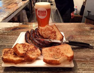 Fränkische Bratwurst und Belgian Winter