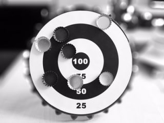 Kronkorkenzielscheibe